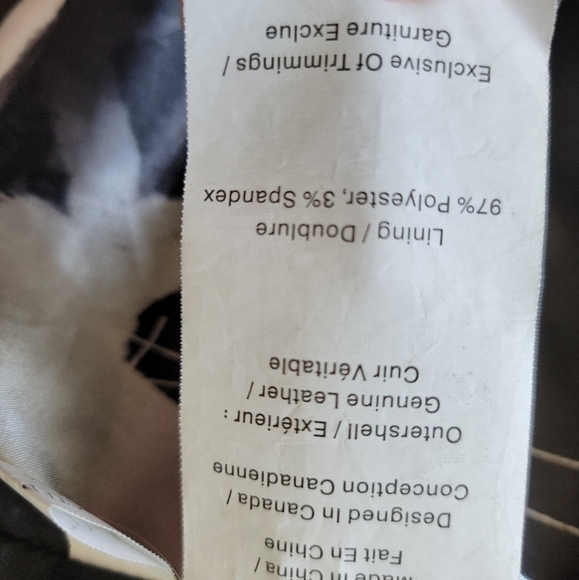 REAL ITLAIAN LEATHER CROP BIKER JACKET - Picture 5 of 6